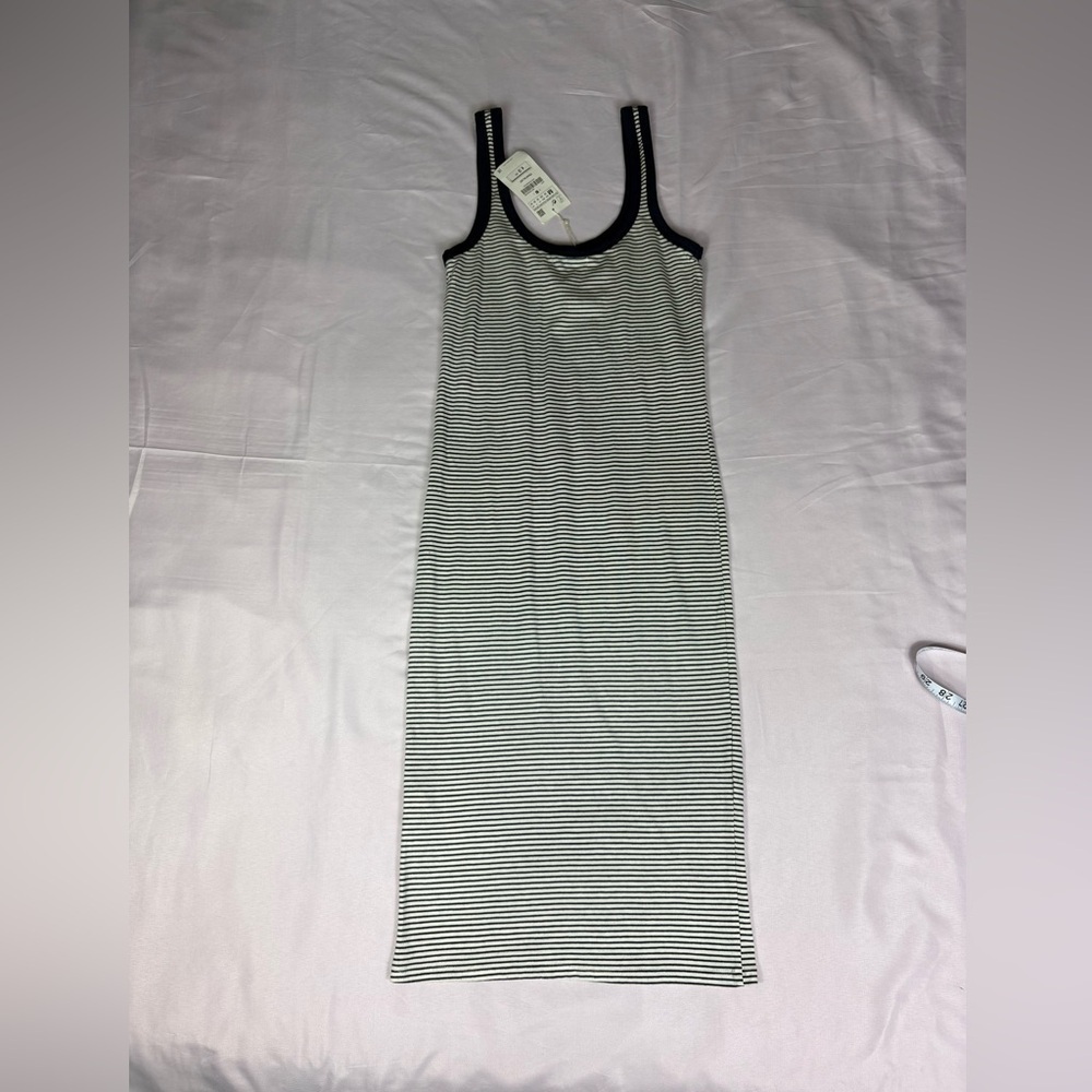 Zara Blue and White Striped Tank - Picture 10 of 10